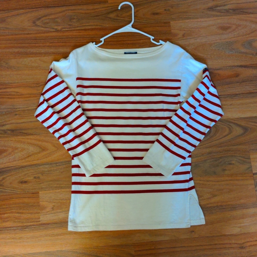 Saint James striped shirt
